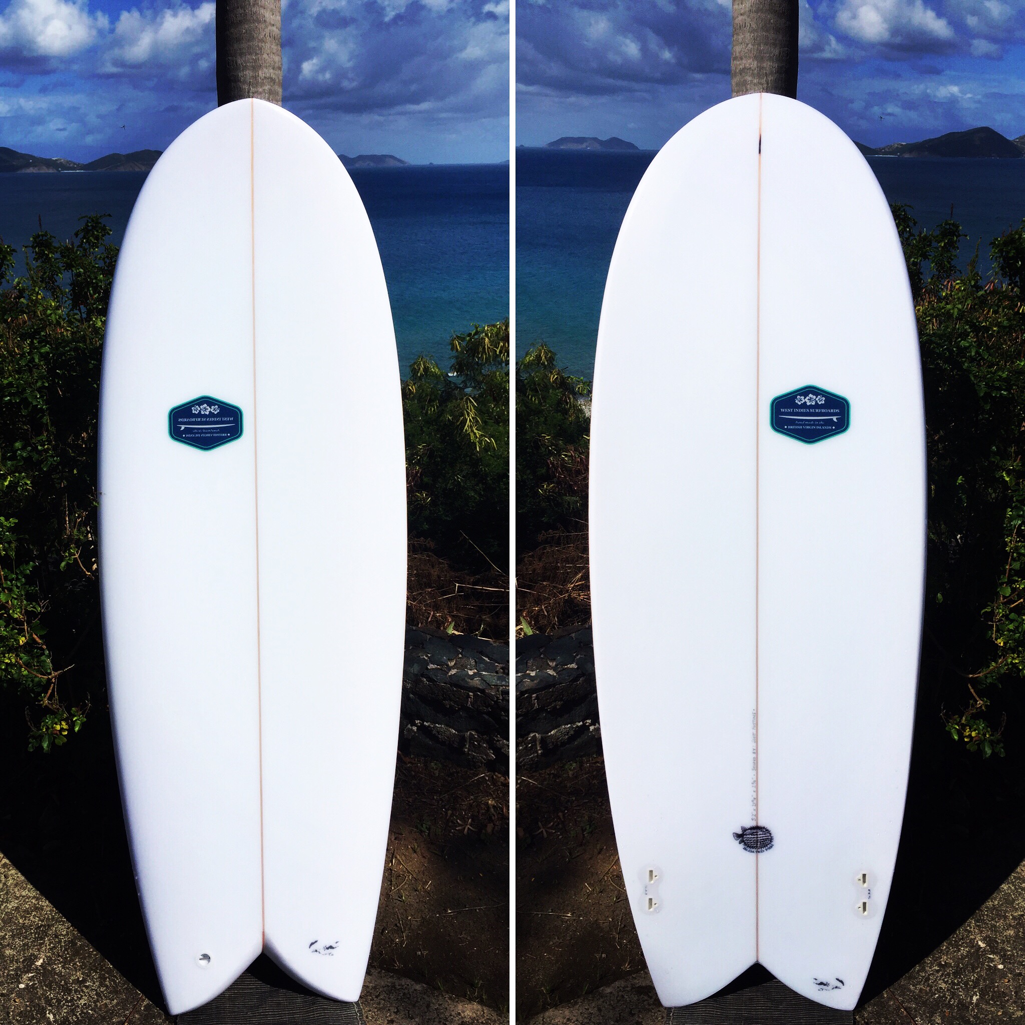 Custom Surfboards Island Surf & Sail Tortola BVI SUP Windsurfing