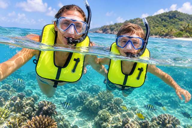 snorkel vest rentals